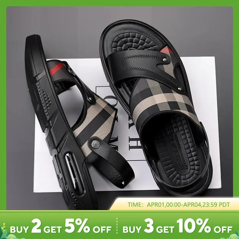 Men's Lightweight Non-slip Sandals, Quick-drying Comfortable Beach Shoes