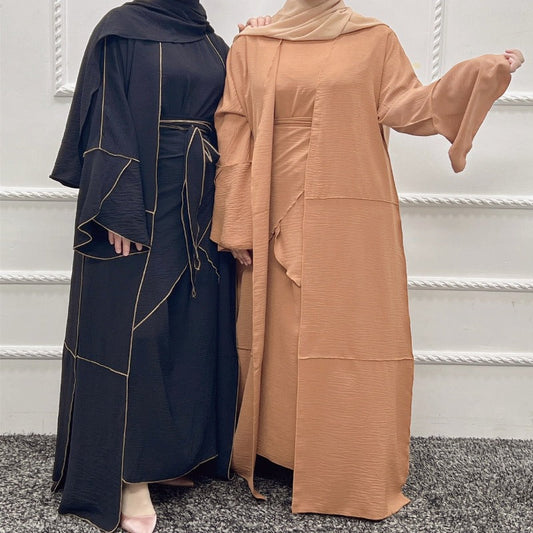 Muslim 3 Piece Abaya Set