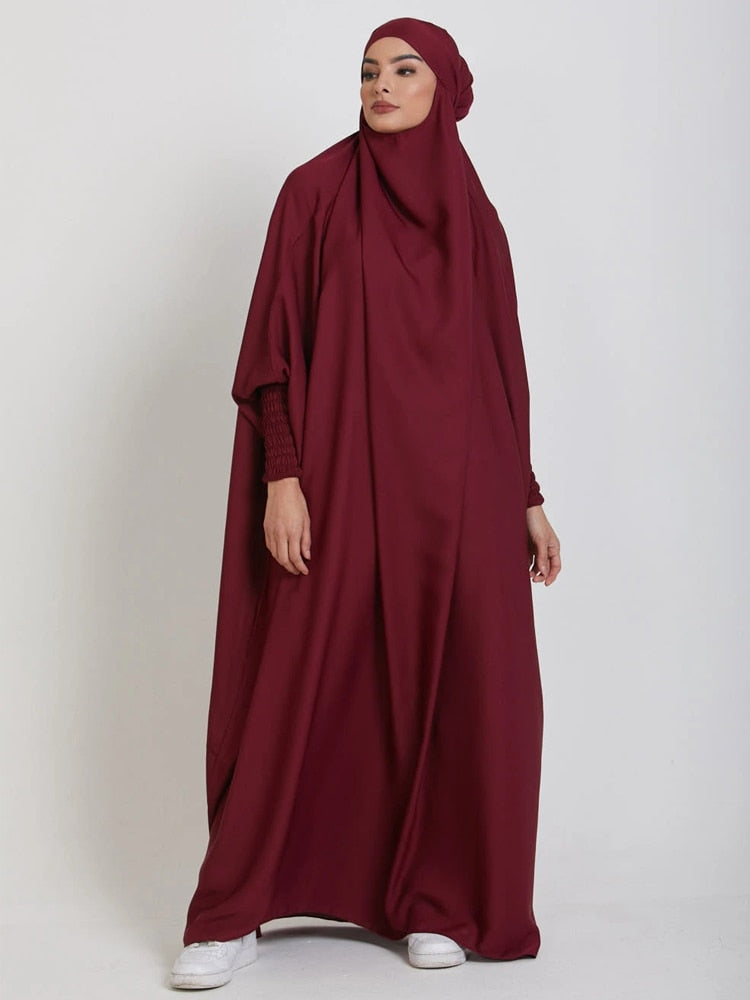 Womens classic Jilbab One-piece  Prayer Dress