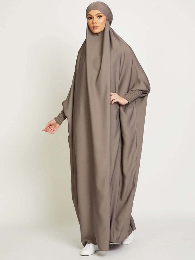 Womens classic Jilbab One-piece  Prayer Dress