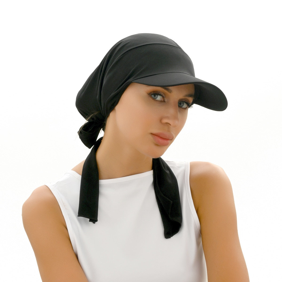 Muslim Hijab Turban Hat For Girls Baseball Cap/Sun Hat/swimming  Scarf Cap