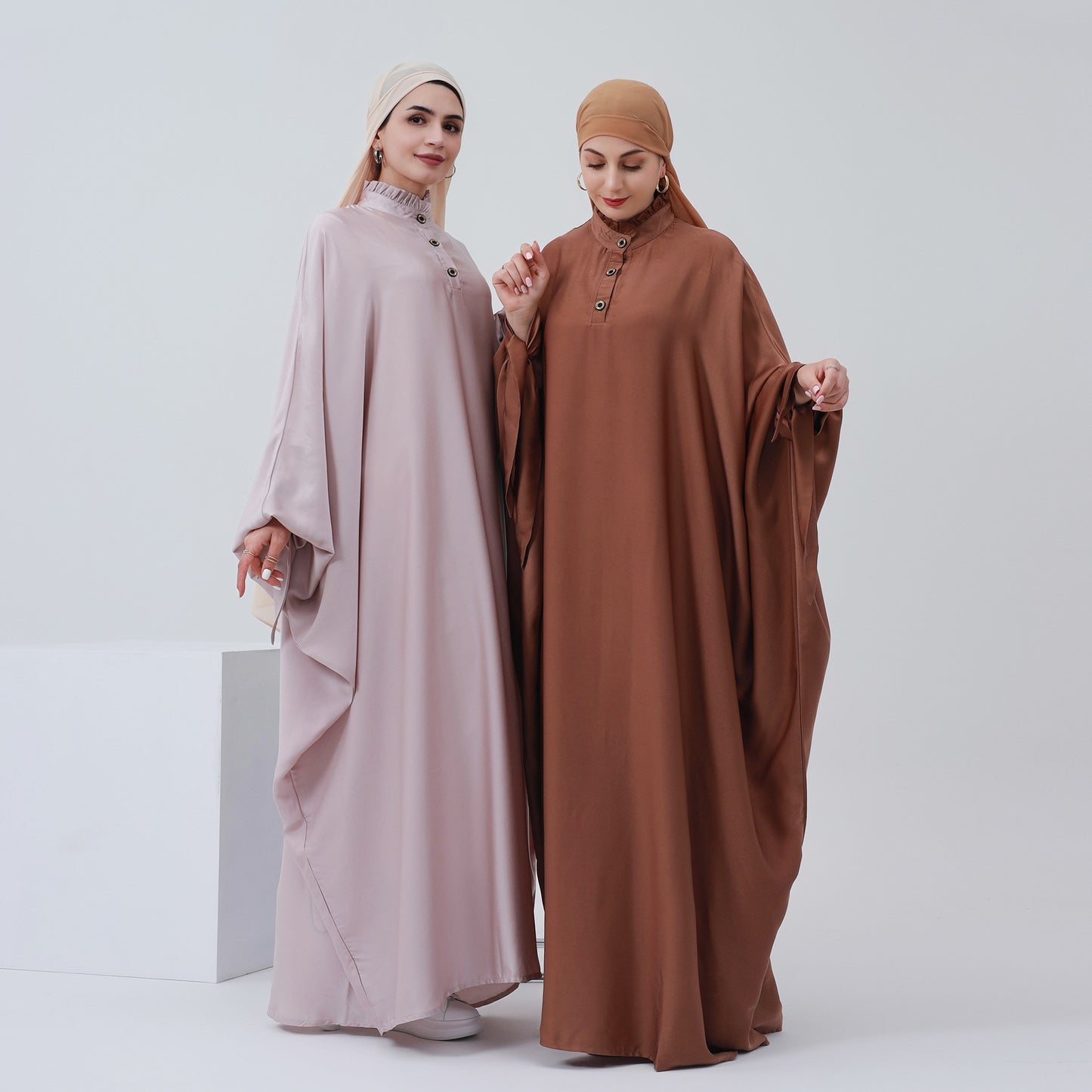 Muslim Fashion Abaya Long Sleeve Loose Dress Islamic Clothing